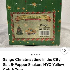 Sango Christmas in the city salt and pepper